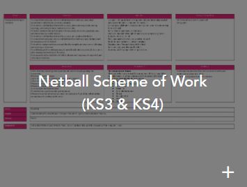 Netball schemes of work